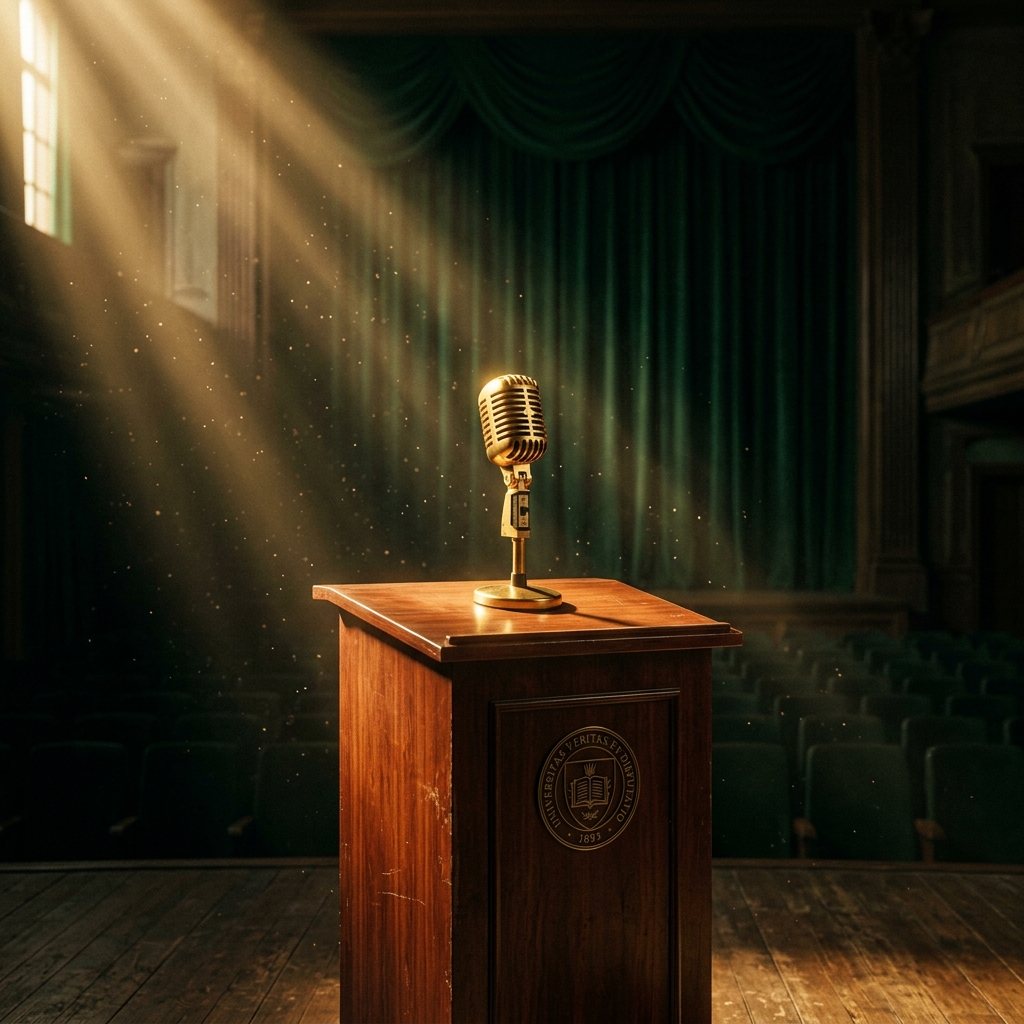 Cinematic debate stage